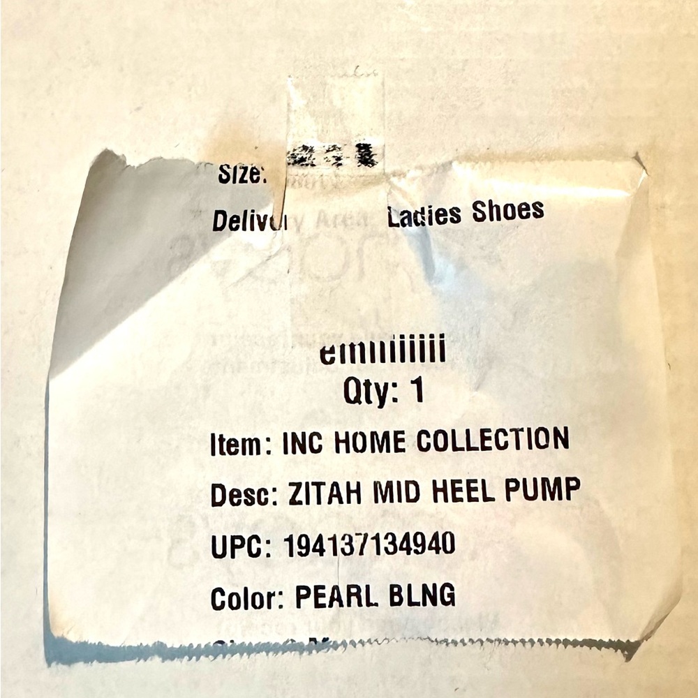 INC International Concepts Women's Glittering Silver Heels - Picture 5 of 5